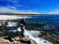 Foto de pesca con mosca