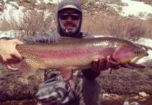 Fly-fishing Image of Rainbow trout shared by Adam Blick – Fly dreamers