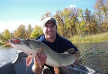Justin Rath 's Fly-fishing Photo of a Muskie – Fly dreamers 