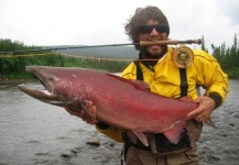 Fly-fishing Image of King salmon shared by Taylor Brown – Fly dreamers