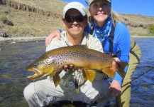 Fly-fishing Photo of Brown trout shared by Edie Lewis – Fly dreamers 