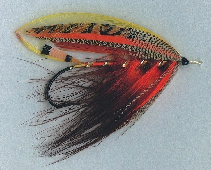 Orange Eagle - Eagle style Salmon/Steelhead