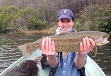 Fly-fishing Pic of Rainbow trout shared by Alex Schenck – Fly dreamers 