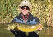 Justin Reynolds 's Fly-fishing Image of a Brown trout – Fly dreamers 