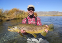 Justin Reynolds 's Fly-fishing Photo of a Brown trout – Fly dreamers 