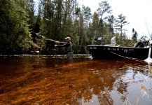 Casting on the Au Sable River