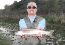 Brady Fackrell 's Fly-fishing Catch of a Rainbow trout – Fly dreamers 