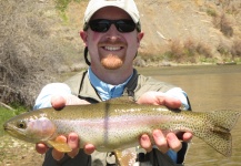 Brady Fackrell 's Fly-fishing Photo of a Rainbow trout – Fly dreamers 