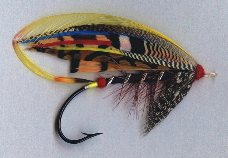  Black Doctor - Classic Salmon fly 
