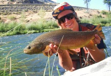 Blake Hunter 's Fly-fishing Photo of a Brown trout – Fly dreamers 