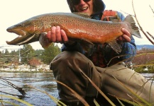 Blake Hunter 's Fly-fishing Pic of a Brown trout – Fly dreamers 