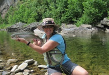 Fly-fishing Image of Rainbow trout shared by Mollie Simpkins – Fly dreamers