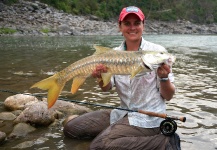Whitney McDowell 's Fly-fishing Picture of a Mahseer – Fly dreamers 