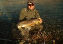 Niccolo Baldeschi Balleani 's Fly-fishing Pic of a Brown trout – Fly dreamers 