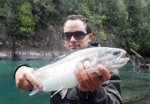 Fly-fishing Pic of Rainbow trout shared by Cristóbal E. Tapia Chamy – Fly dreamers 