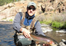Greg McCrimmon 's Fly-fishing Photo of a Rainbow trout – Fly dreamers 