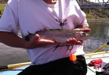 fathers day with my dad on the Missouri.