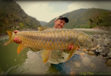 MISTY DHILLON 's Fly-fishing Picture of a Mahseer – Fly dreamers 