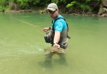  Foto de Pesca con Mosca de Trucha marrón compartida por Massimo Feliziani – Fly dreamers