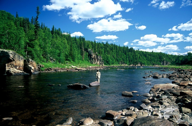 Purnach river - Kola peninsula - Russia