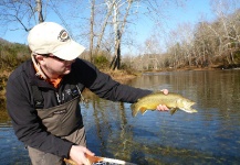 Billy Hendricks 's Fly-fishing Picture of a Tiger Trout – Fly dreamers 