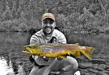 Antonio Avilez 's Fly-fishing Photo of a Brown trout – Fly dreamers 
