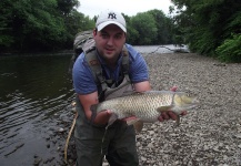 Daniel Popp 's Fly-fishing Picture of a Chub – Fly dreamers 