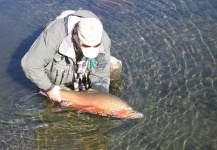 Fly-fishing Picture of Rainbow trout shared by James Bigelow – Fly dreamers