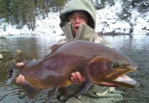 Blake Hunter 's Fly-fishing Photo of a Cutthroat – Fly dreamers 