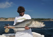 Taylor Brown 's Fly-fishing Picture of a Striped Bass – Fly dreamers 