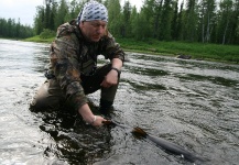 Fly-fishing Picture of Taimen shared by Nikolay Rudnev – Fly dreamers