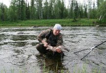 Fly-fishing Pic of Taimen shared by Nikolay Rudnev – Fly dreamers 