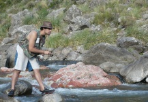 Good Fly-fishing Situation of Rainbow trout shared by José Luis Chiavassa 