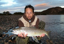 Franco Rossi 's Fly-fishing Catch of a Brown trout – Fly dreamers 