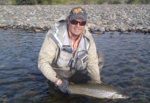 Adrian Andres Mahia Gargantini 's Fly-fishing Photo of a Brown trout – Fly dreamers 