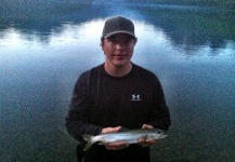 Ryan Breault 's Fly-fishing Pic of a Lake trout – Fly dreamers 