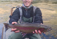  Foto de Pesca con Mosca de Trucha arcoiris por Peter Breeden – Fly dreamers 