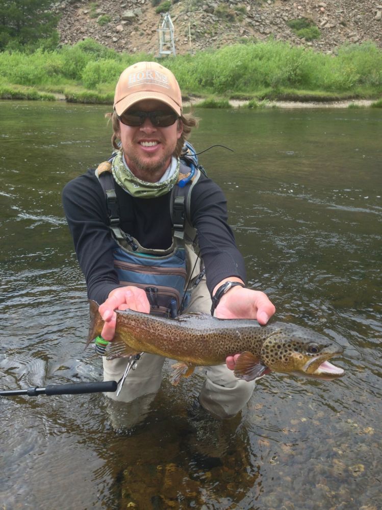 Ryan with a Long brown.