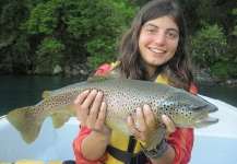 Osvaldo Korn 's Fly-fishing Image of a Brown trout – Fly dreamers 