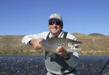 Ignacio Benguria 's Fly-fishing Image of a Brown trout – Fly dreamers 