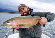 Taupo Stillwater Fly Fishing for BIG Rainbow and Brown Trout - North Island New Zealand