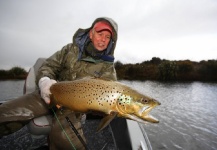  Foto de Pesca con Mosca de Trucha marrón compartida por Gary Lyttle – Fly dreamers