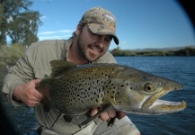 Gary Lyttle 's Fly-fishing Catch of a Brown trout – Fly dreamers 