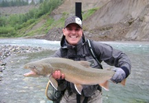 Mark Brown 's Fly-fishing Picture of a Bull trout – Fly dreamers 