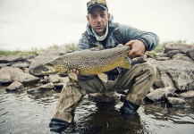 Fly-fishing Photo of Brown trout shared by Kai Finbråten – Fly dreamers 