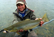  Fotografía de Pesca con Mosca de Trucha marrón por Gonzalo Flego – Fly dreamers 