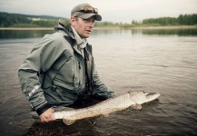 Kai Finbråten 's Fly-fishing Pic of a Pike – Fly dreamers 