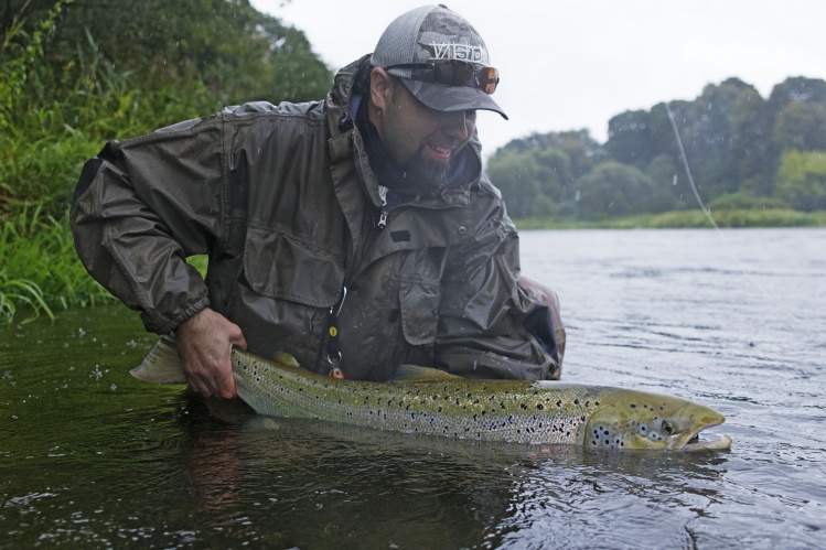 River Neris - Atlantic salmon fly fishing