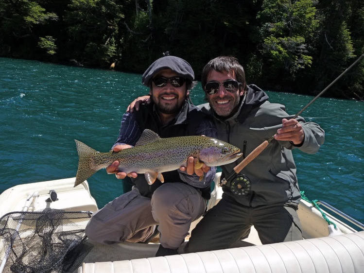 Pescado con el guía Marcelo Coronado, un groso!