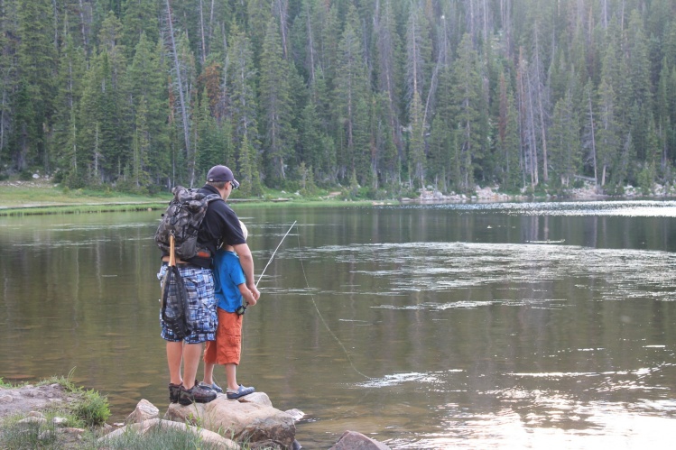 This was a mid summer drive with my family to mirror lake to have my son catch some tiger trout.  He did very well. 